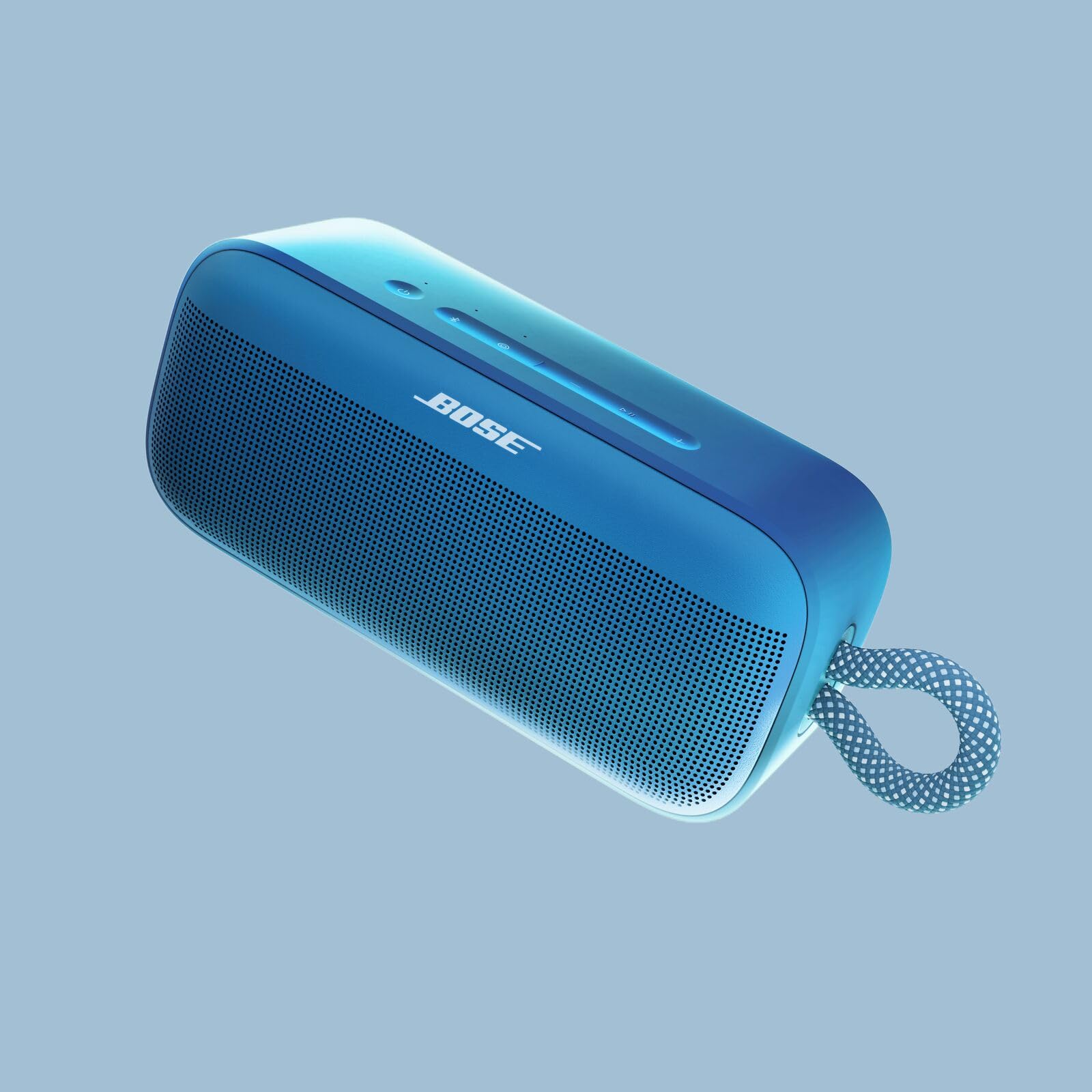 Bose - Altavoz Bluetooth portátil SoundLink Plus, Altavoz inalámbrico para Exteriores, hasta 20 Horas de duración de la batería, Impermeable y a Prueba de Polvo, Color Azul Oscuro