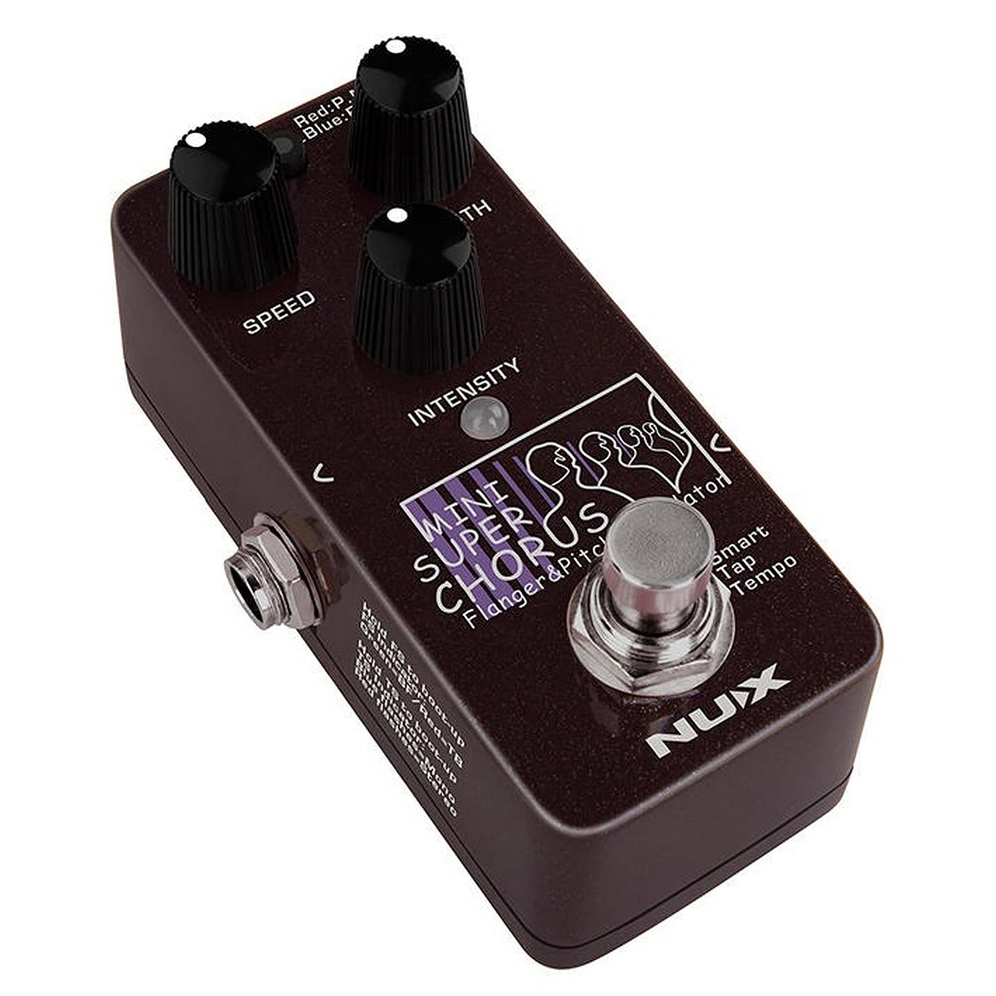 Pedal de Efectos NUX Mini SCF Super Chorus Flanger Tono