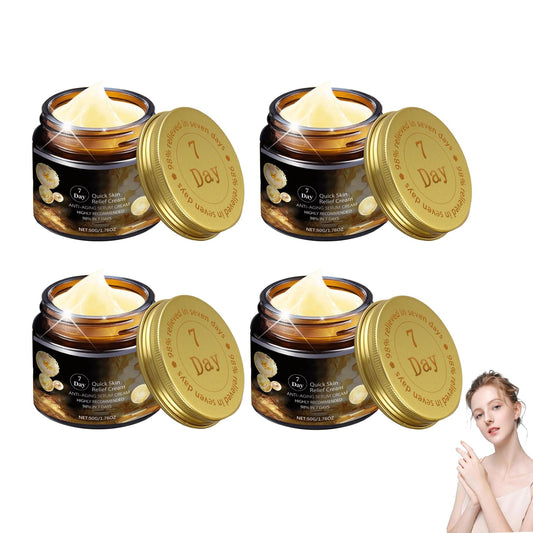 Crema Reparadora de Piel Rápida 7 Días con Propóleo de Abeja - Corrección de Líneas Finas y Arrugas - 50g