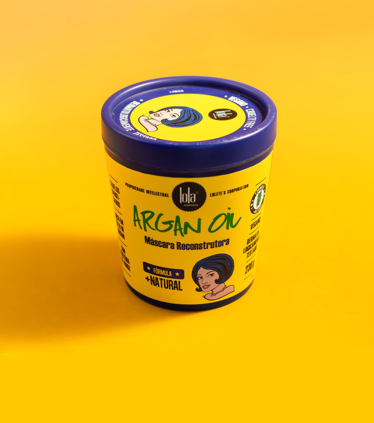 Linha Argan Lola - Mascara Reconstrutora 230 Gr - (Lola Argan Collection - Reconstructive Mask Net 8.11 Oz)