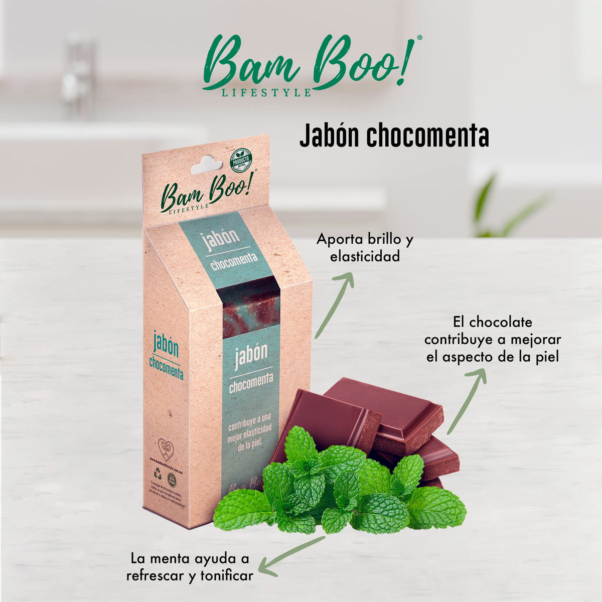 8 Pack Kit Mix de Jabones Artesanales Naturales 100 G Bam Boo! Lifestyle