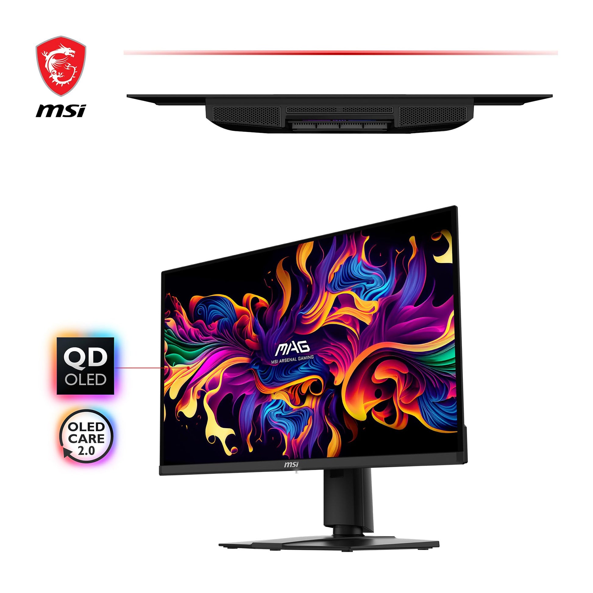 Monitor Gamer MSI MAG 271QPX Negro Panel QD-OLED Innovador