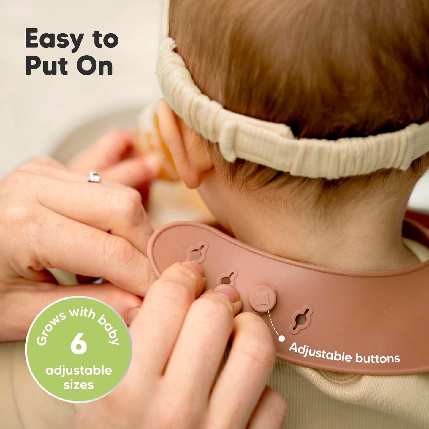 KeaBabies - Paquete de 2 baberos de silicona para bebés para comer, baberos de silicona pura de grado alimenticio, baberos para niños pequeños, baberos impermeables, baberos de alimentación, baberos de silicona para niños pequeños, niñas (anochecer)