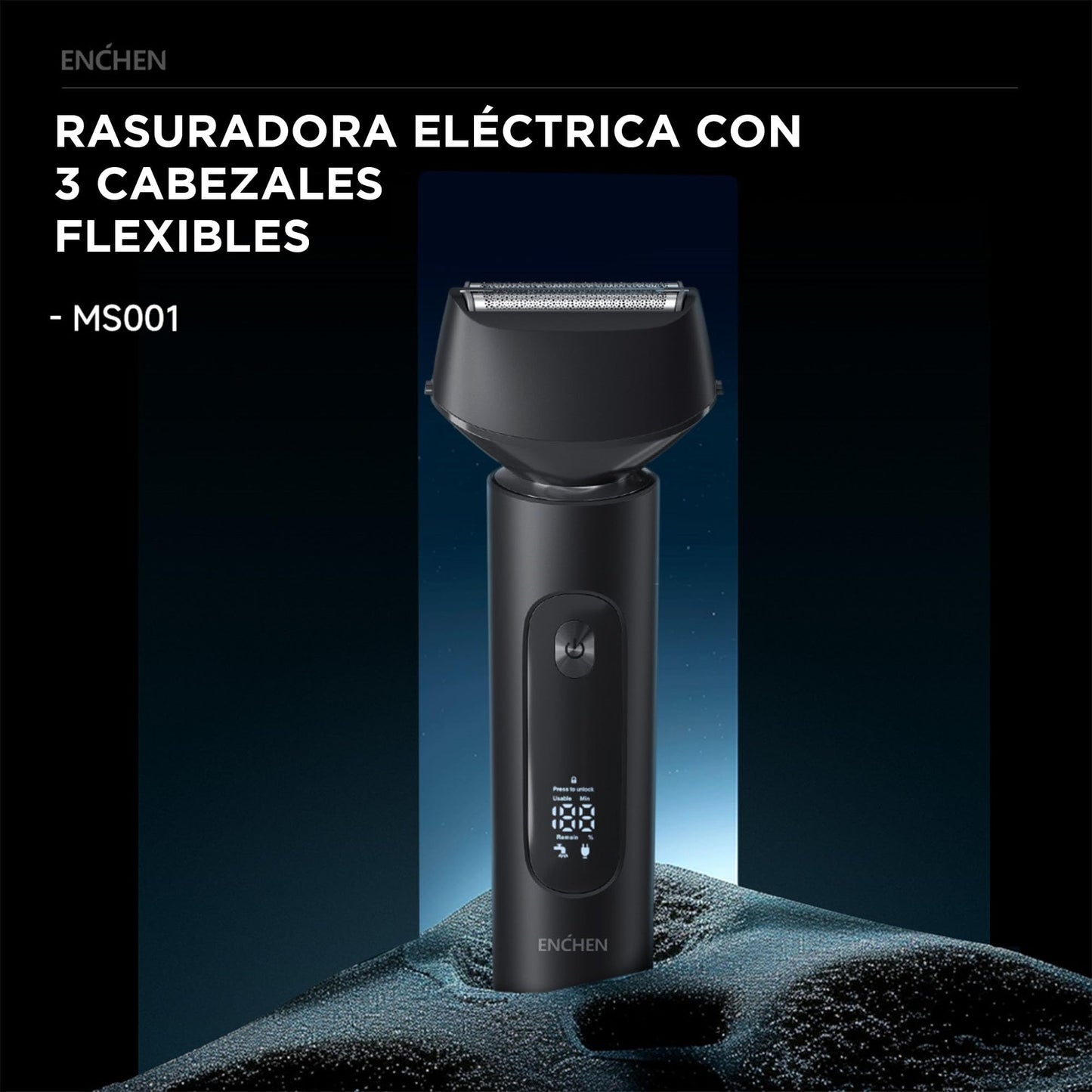 Afeitadora de láminas para hombres, Barba Cortadora Pelo 8500 Rpm