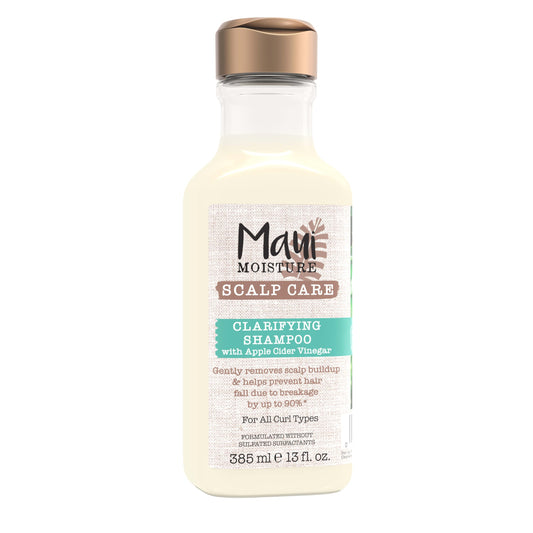 Champú Clarificante Maui Moisture Vinagre De Manzana Cabello Rizado Sin Sulfatos