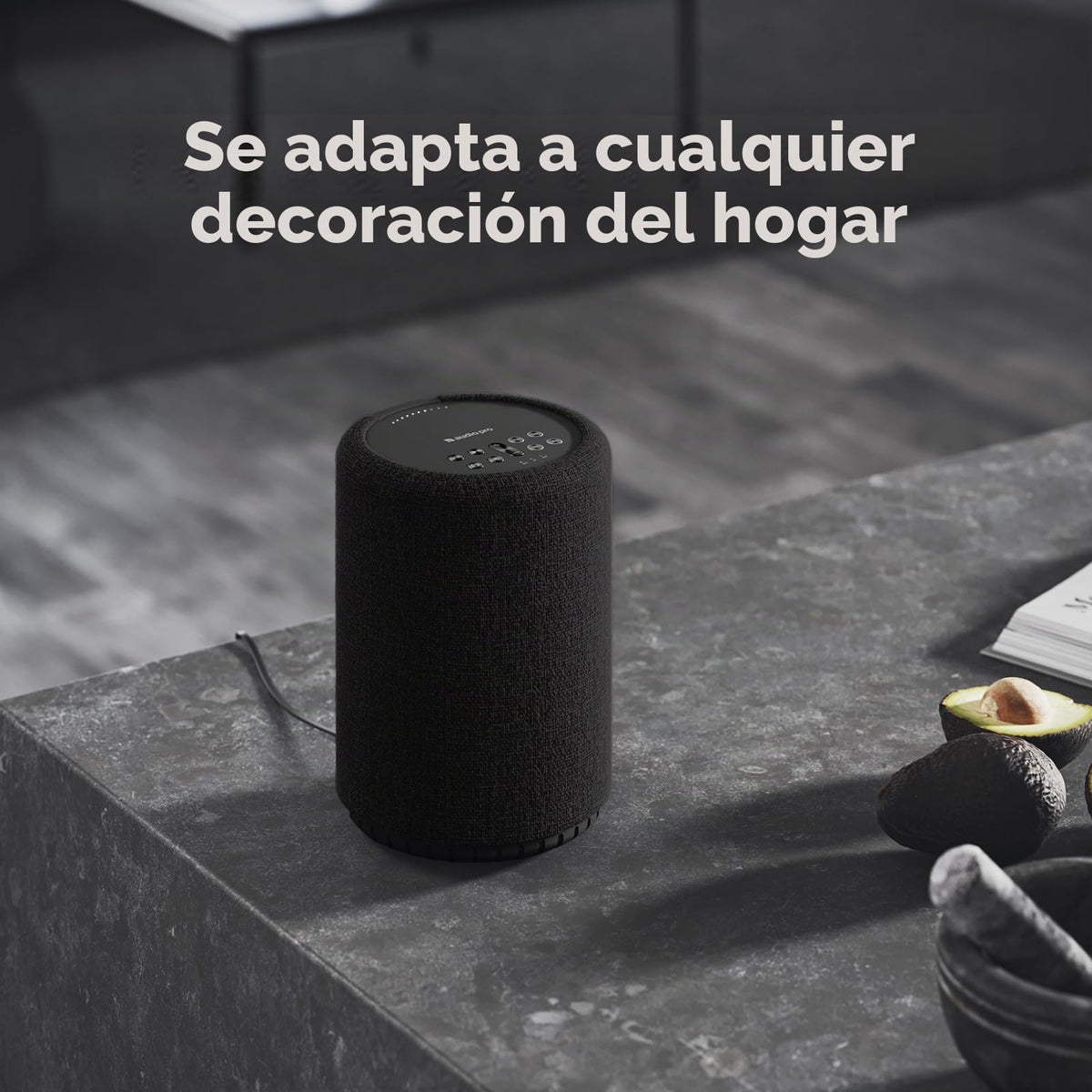 Altavoz Inalámbrico Multiroom Audio Pro Negro Montable Alta Fidelidad Bluetooth WiFi Compatible AirPlay 2 Google Cast Siri App Spotify Tidal