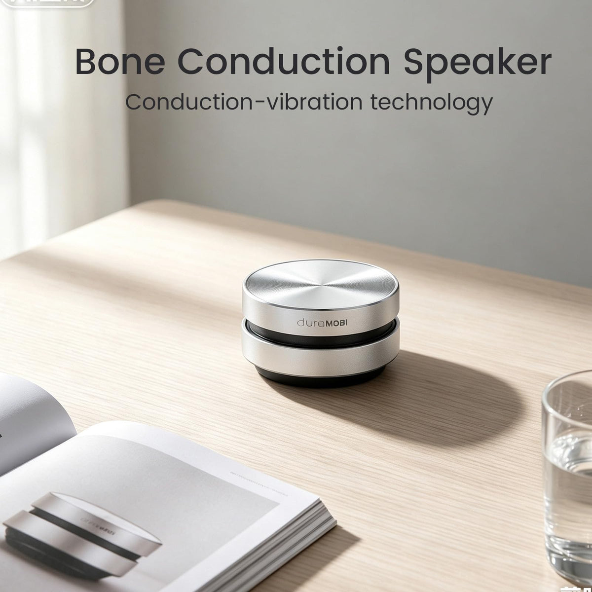 Altavoz Bluetooth Estéreo bocoice Inalámbrico Mini con Micrófono y Radio FM