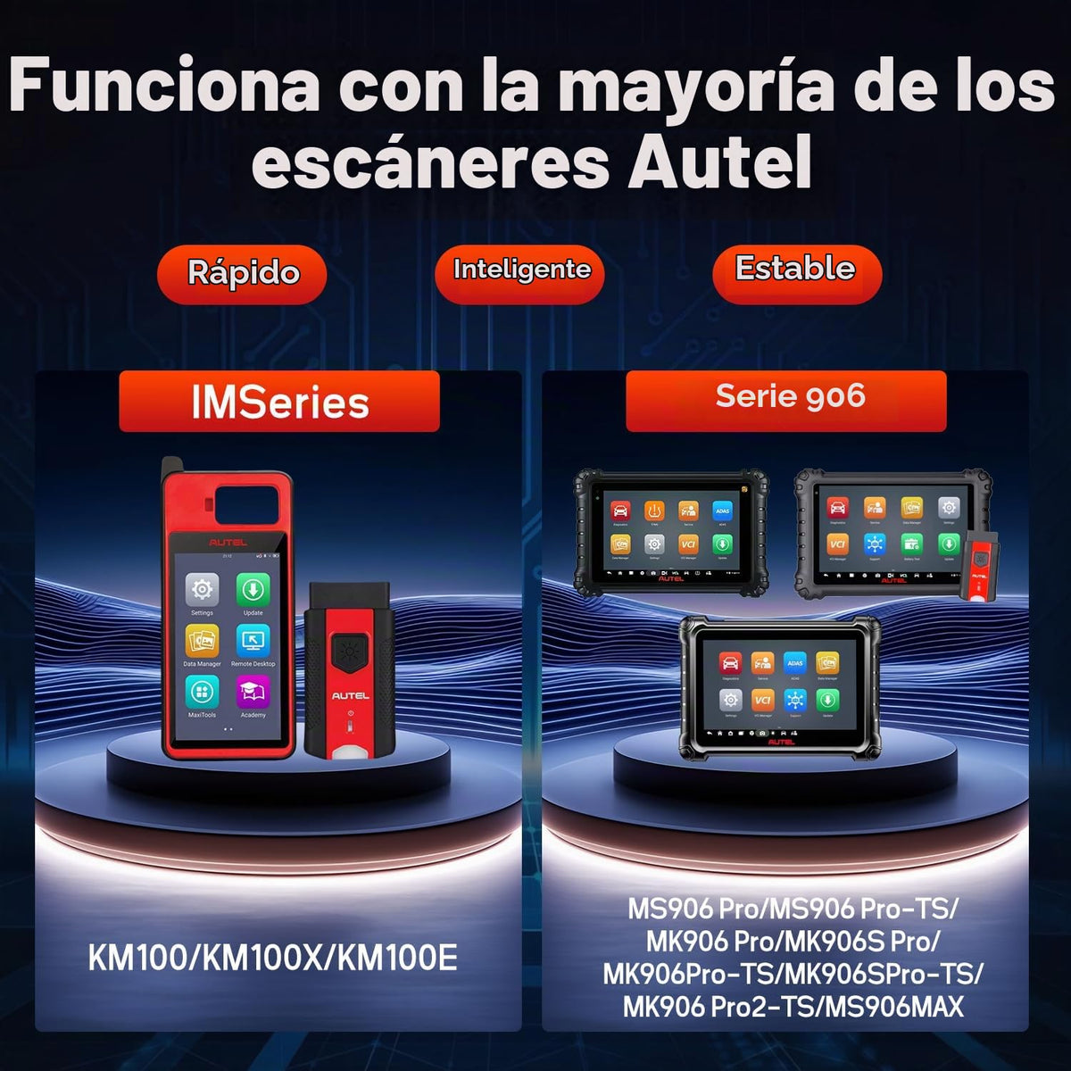 Interfaz de Comunicación Vehicular Autel MaxiVCI V200 Bluetooth Inalámbrico