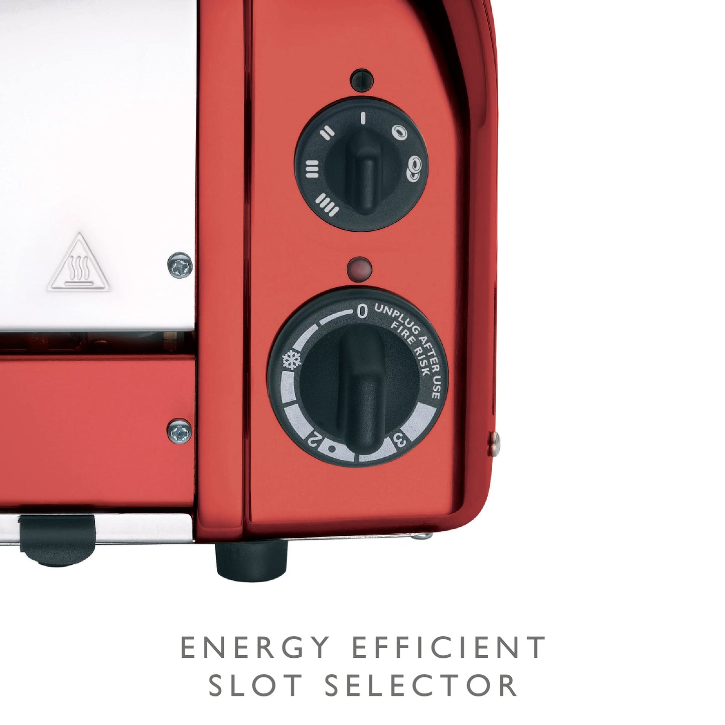 Dualit 4 Slice Classic Toaster, Apple Candy Red