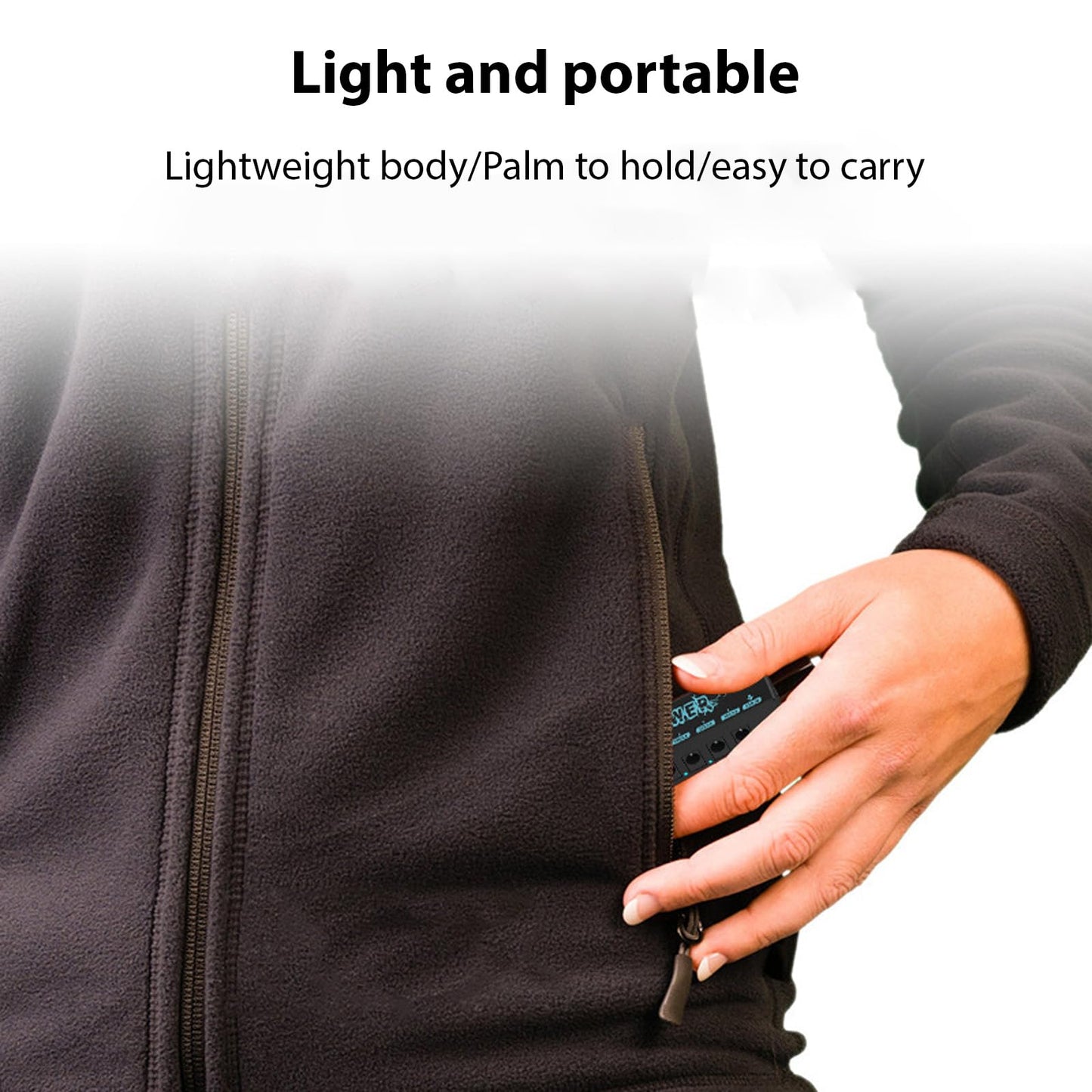 Pedal de Guitarra Power Guitar Effector Negro con Salidas DC Aisladas y USB