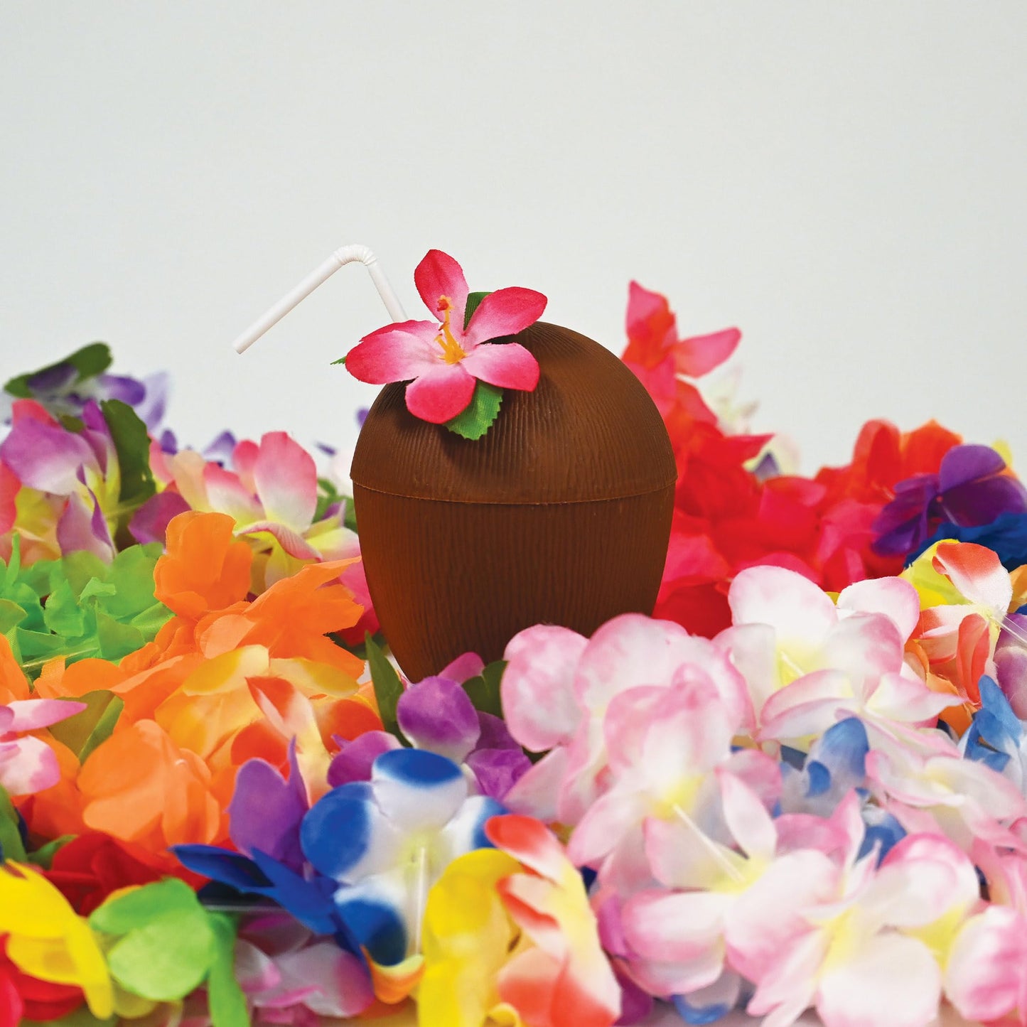 Beistle 50836 Plastic Coconut Cup, Brown