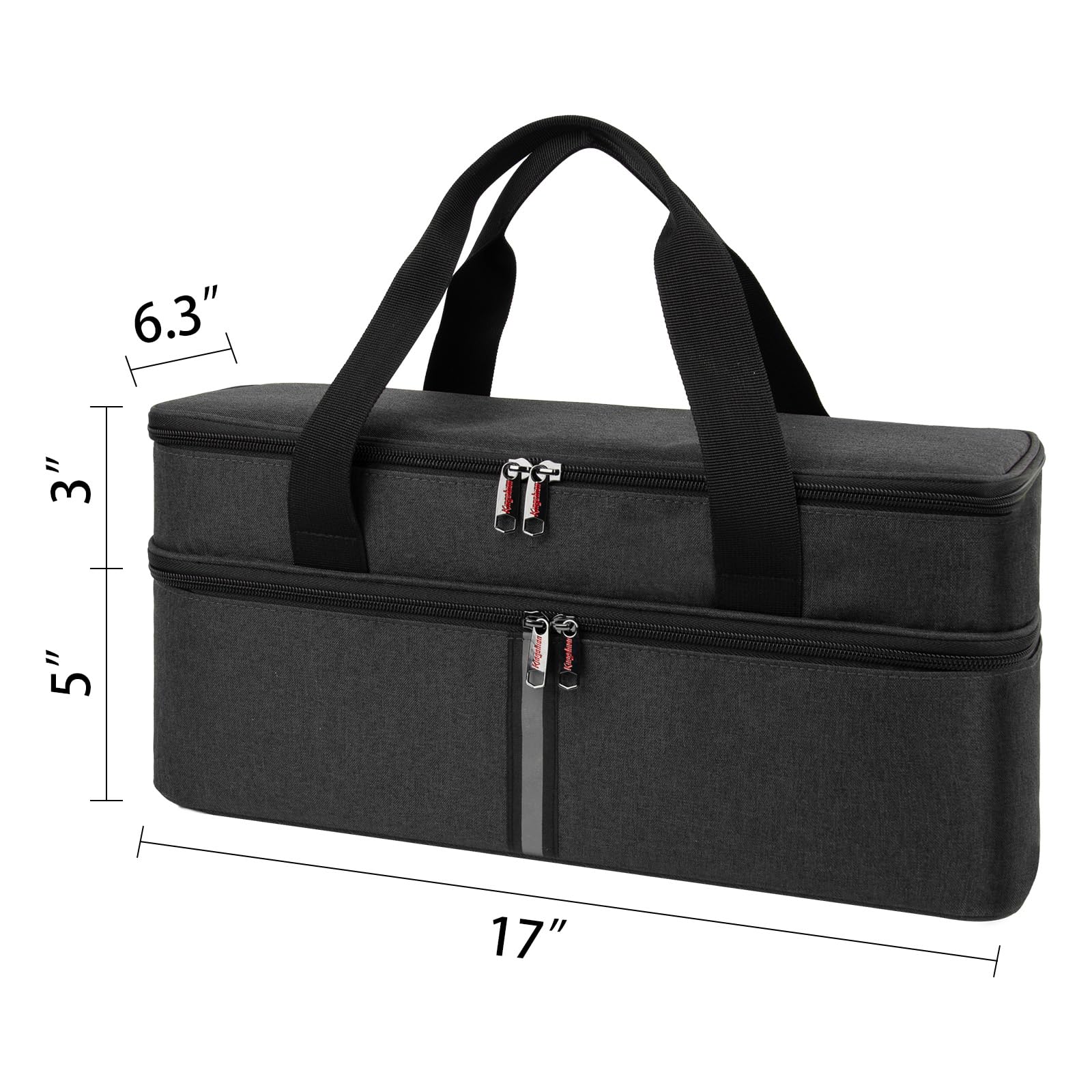 Bolsa de Almacenamiento Kingshion Gris Oscuro para Licuadora de Mano