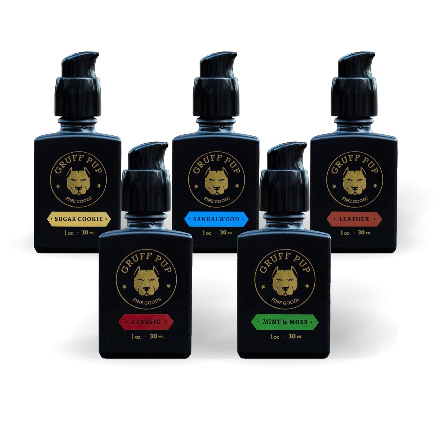 Gruff Pup Aceite Para Barba - Set De Regalo
