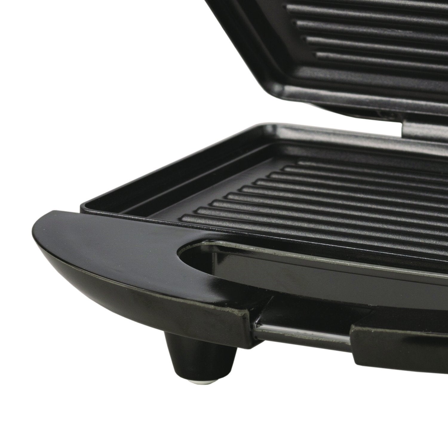 Brentwood Panini Prensa y Sandwichera antiadherente, 9.7 x 9.7 x 9.5 cm, negro