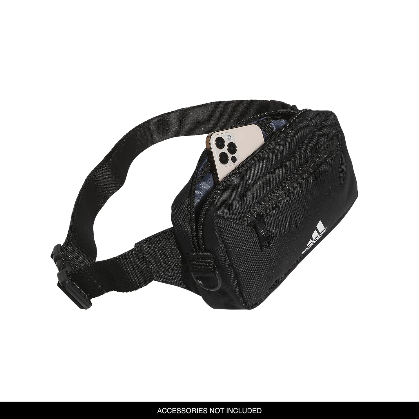 adidas Must Have 2.0 - Riñonera cruzada con correa ajustable para festivales y viajes, Negro -, Una talla, Bolsa de cinturón 2.0 imprescindible con correa ajustable para festivales y viajes