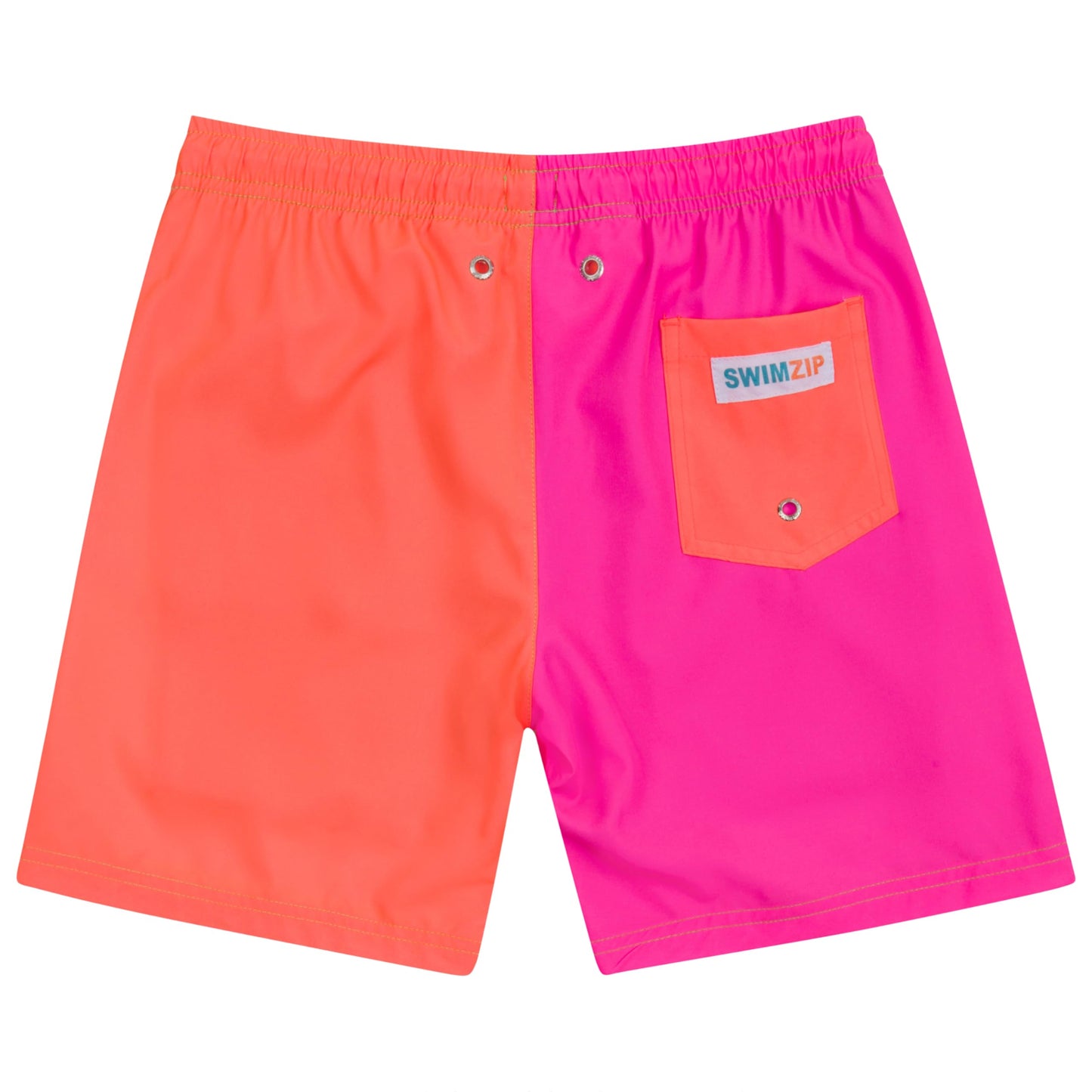 SwimZip Bañador para niño con forro tipo bóxer y protección solar UPF 50+.