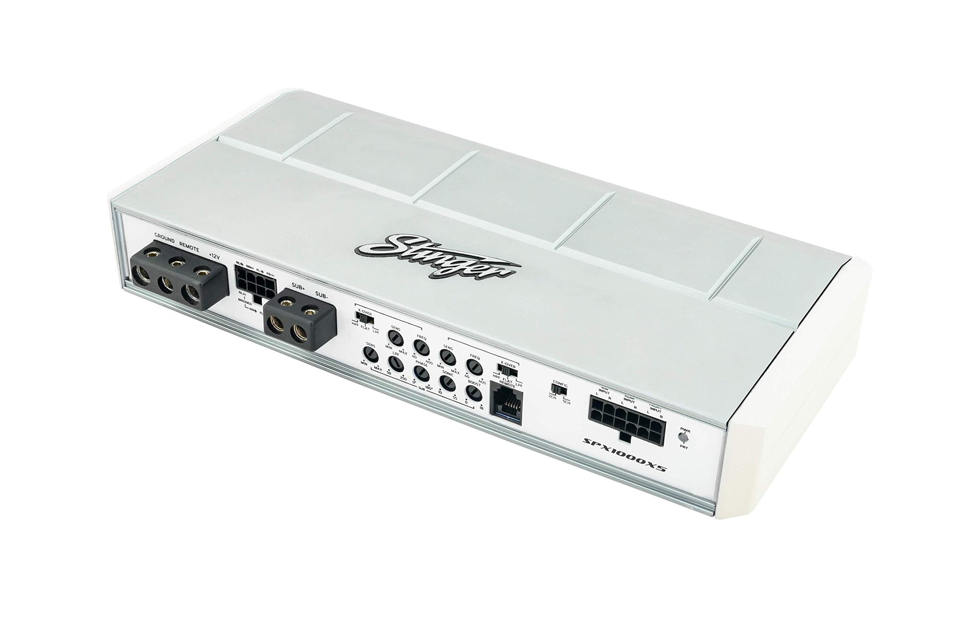 Amplificador Marino Stinger 5 Canales Resistente a la Intemperie 1000 Vatios Clase D
