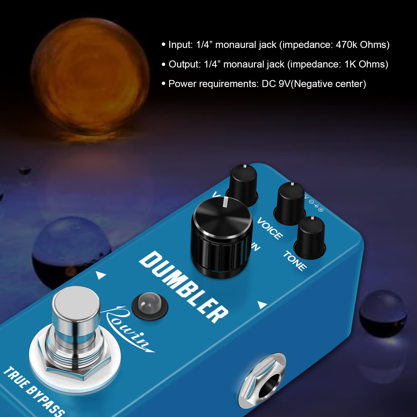 Pedal de Efecto Rowin Ampire-Dumbler Lef-315