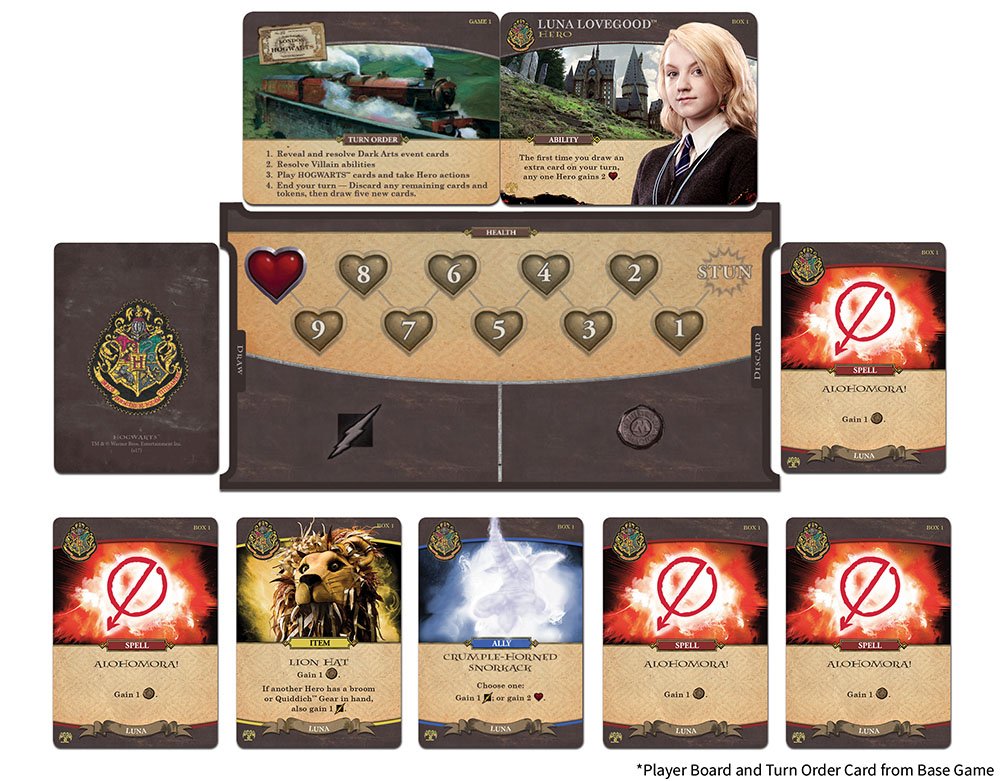 Juego de Cartas de Expansión USAopoly Hogwarts Battle Monster Box of Monsters