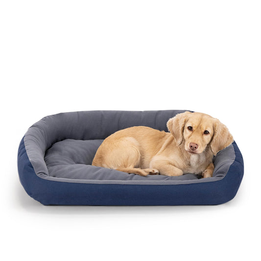 Cama para Perro PETS APPAREL HILLS Marino Gris Resistente Confortable Con Relleno Suave