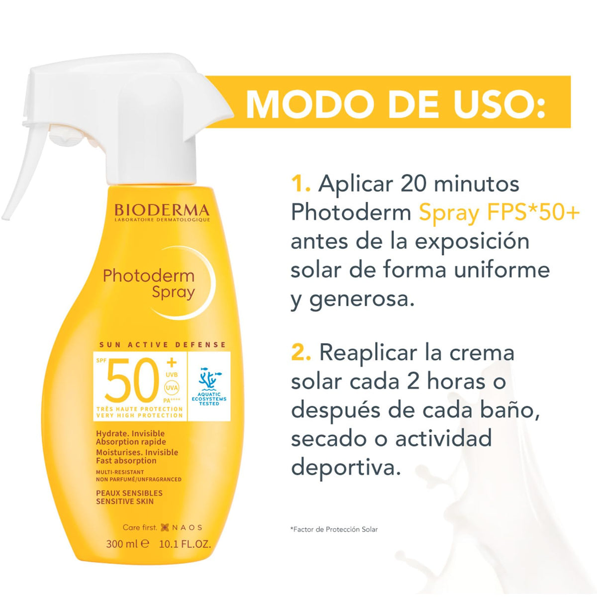 Bioderma Photoderm Spray Spf50+, 300 Ml