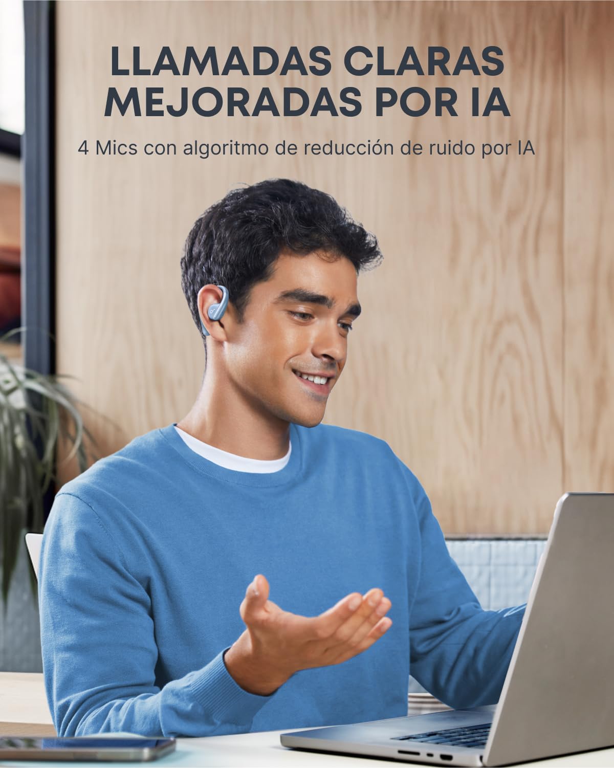 Audífonos AeroFit Soundcore by Anker de Oído Abierto