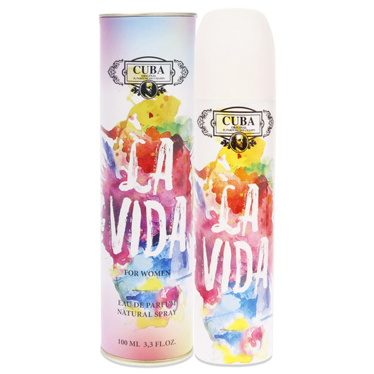 Cuba La Vida for Women EDP Spray 3.3 oz