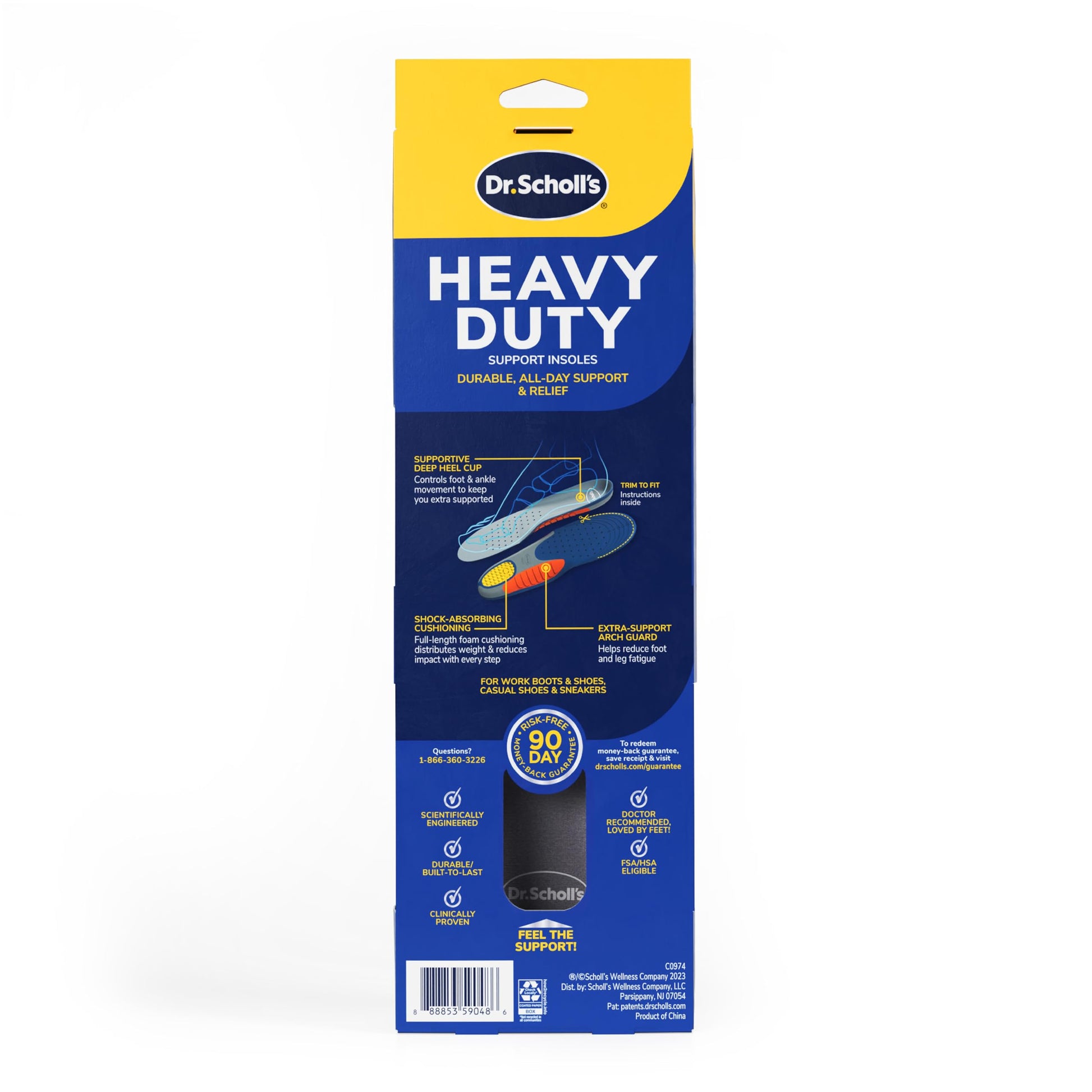 Ortesis Dr. Scholl's Gran Resistencia Hombre