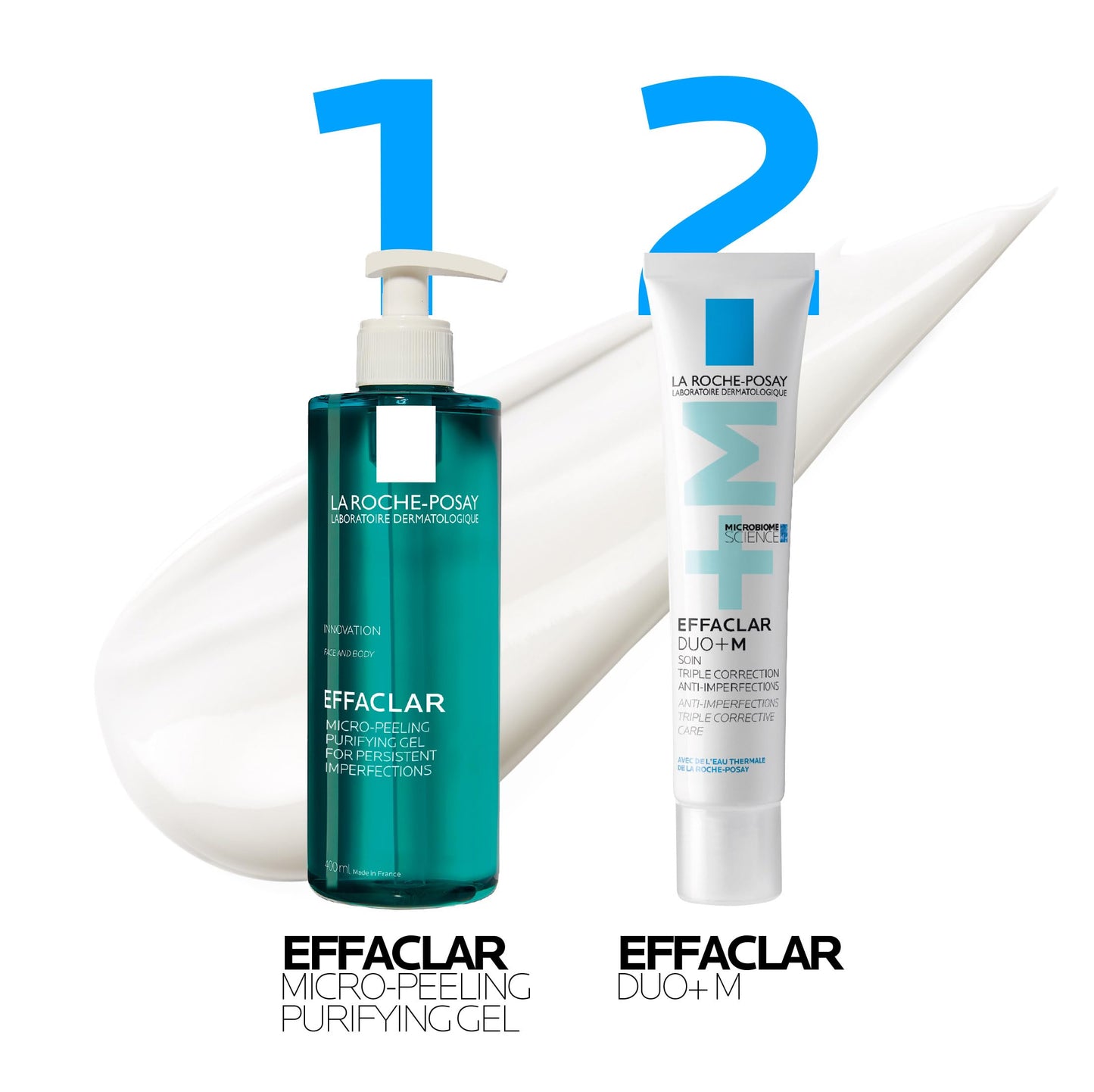 Limpiador Facial La Roche Posay Effaclar Gel Microexfoliante Para Piel Mixta a Grasa 400ml
