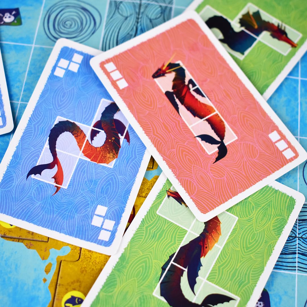 La Compañía de los Juegos | Dragones del Mar - El Juego Perfecto para la Noche en Familia | ¡Protege el Reino Marino y GANA Control sobre Sus Aguas! | Juego en Español