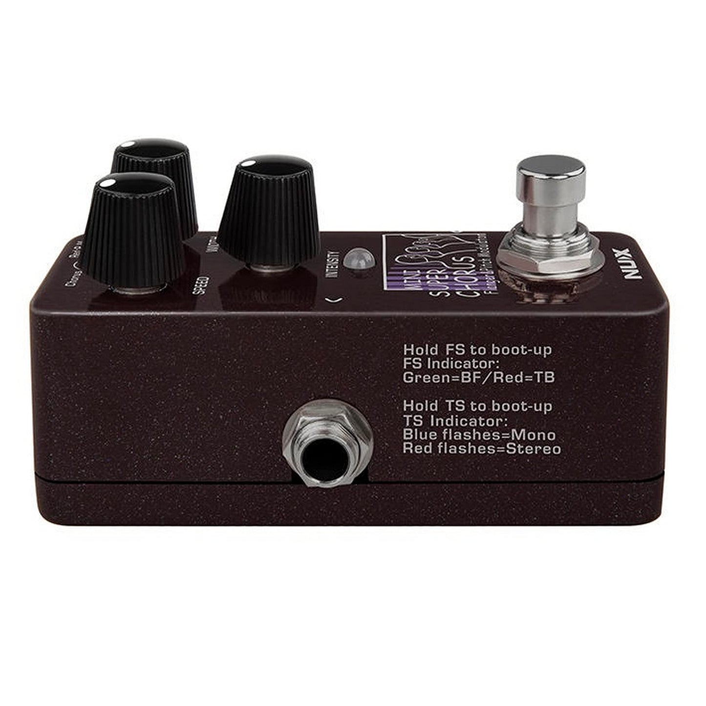 Pedal de Efectos NUX Mini SCF Super Chorus Flanger Tono