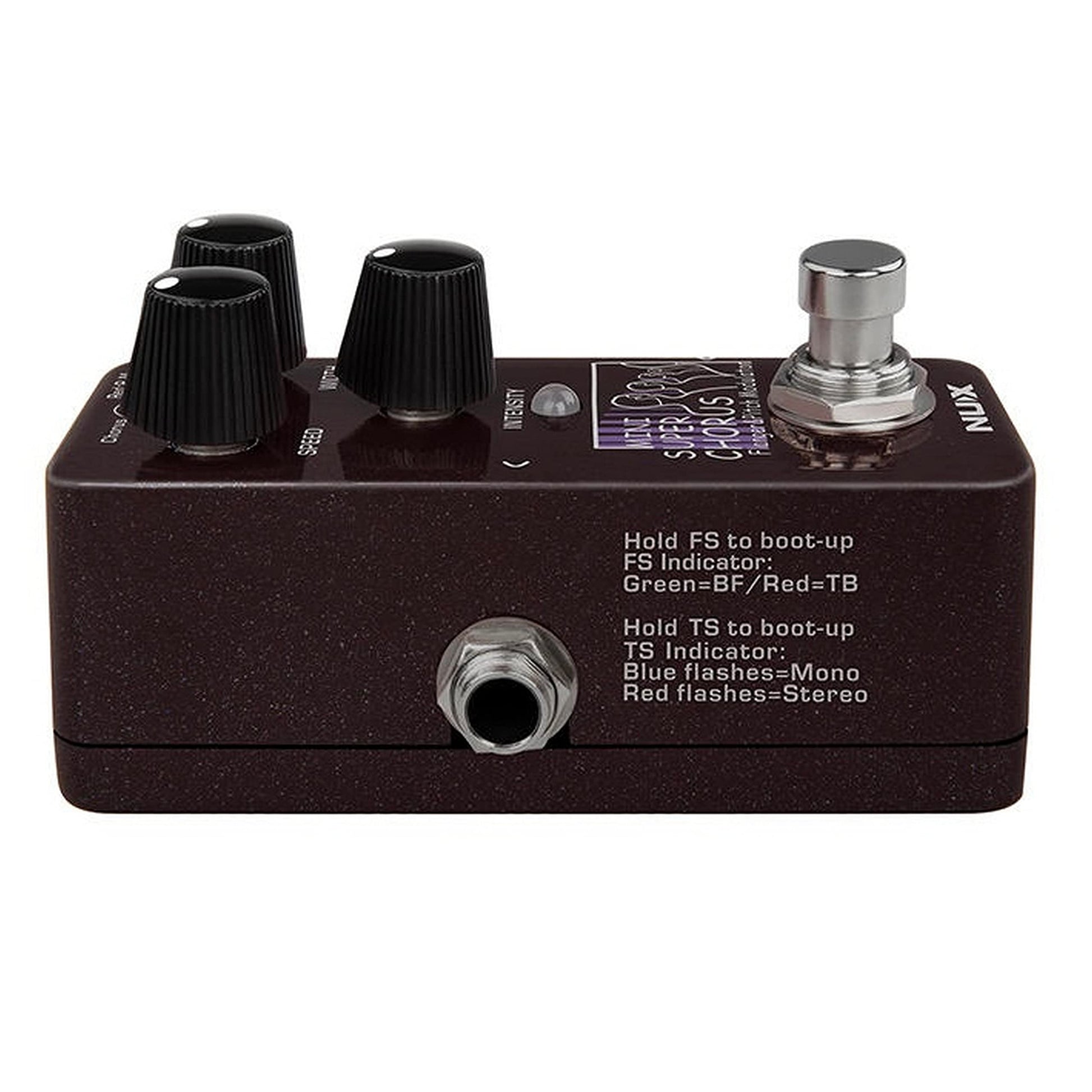 Pedal de Efectos NUX Mini SCF Super Chorus Flanger Tono