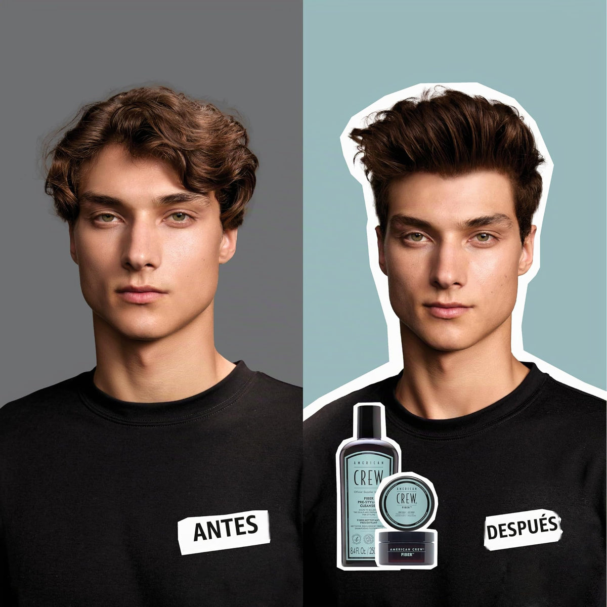 American Crew Shampo Fiber añade Fuerza y Textura al cabello 250ml