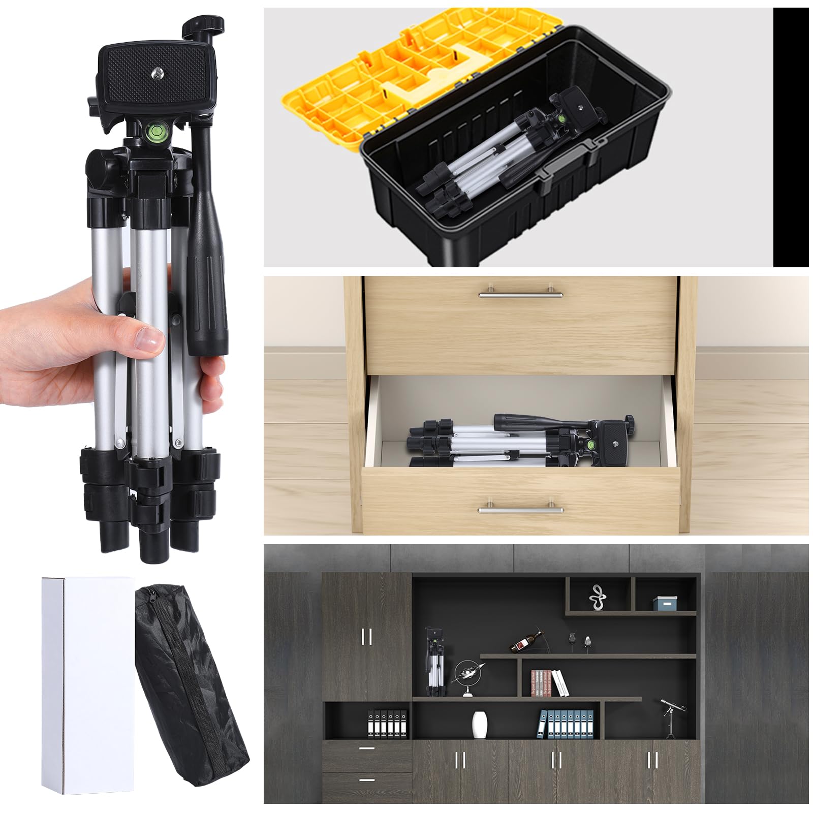 Eleva tu fotografía con el Tripié de Aluminio Ligero de DMITER