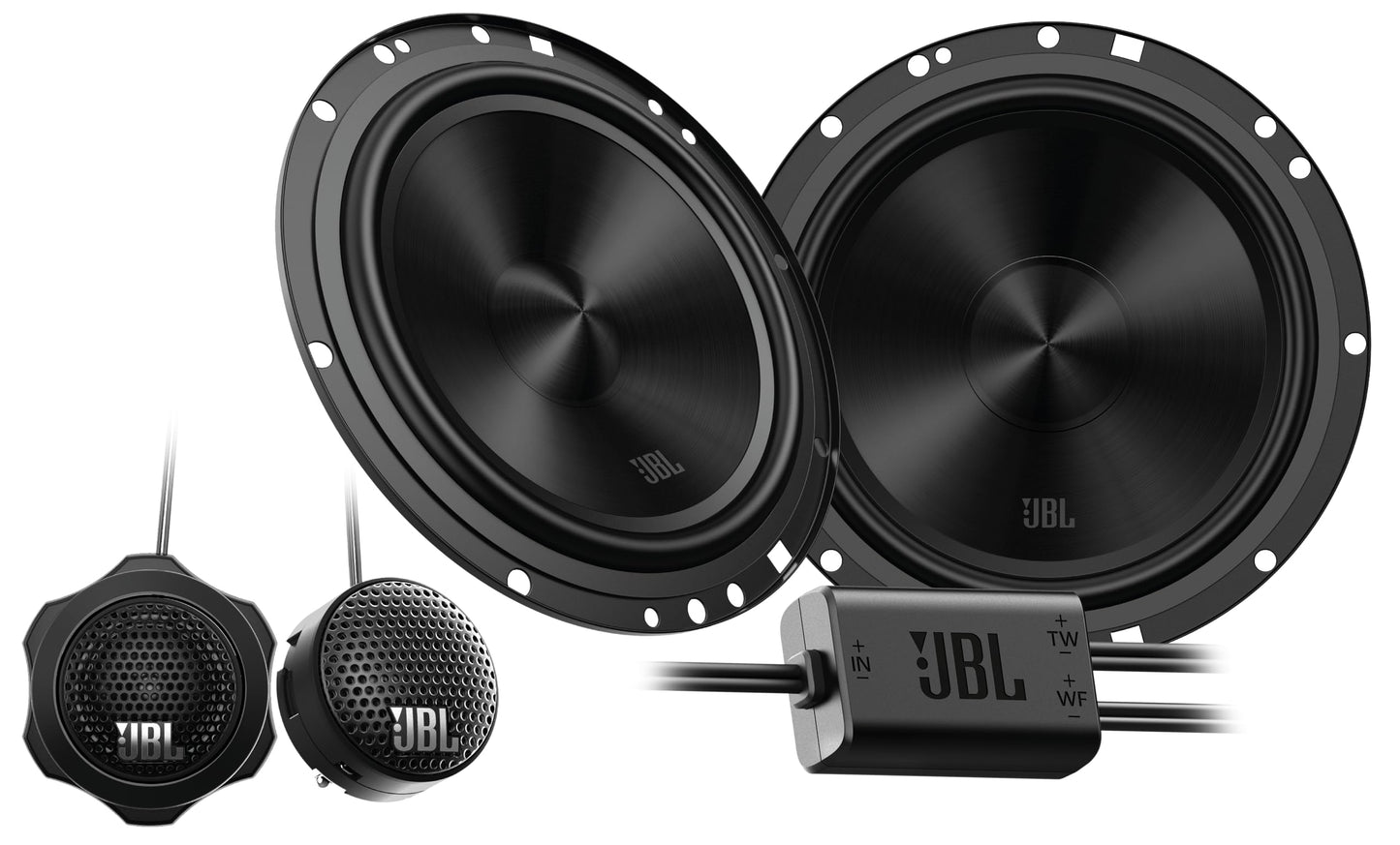 JBL Stage2 GEN2 65CF - Altavoces para Coche (165 mm, 2 woofers y 2 tweeters)