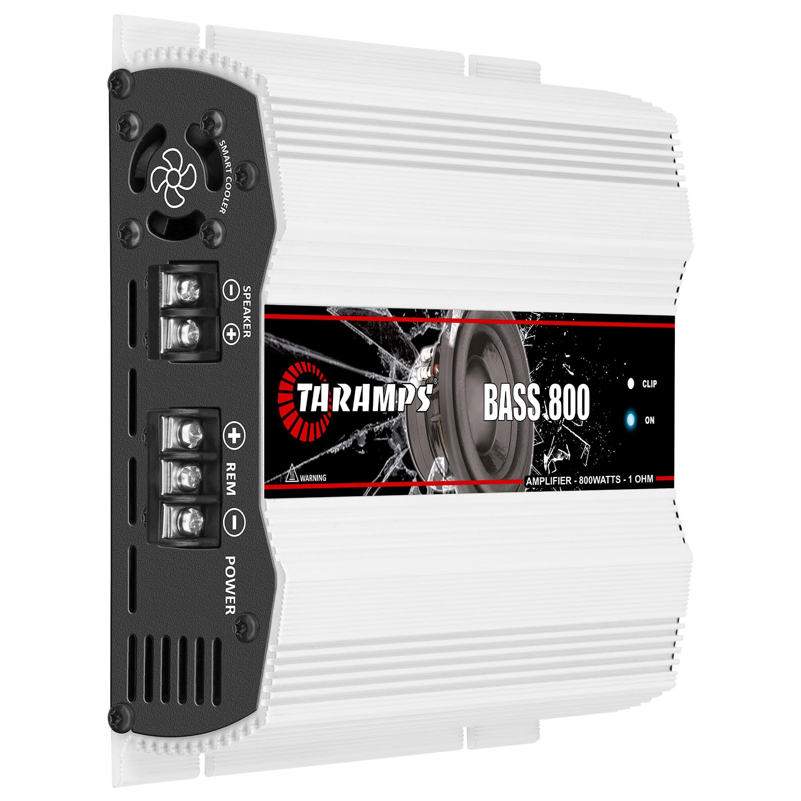 Amplificador de Audio Taramps Bass 800 vatios Rms 1 Canal 1 ohmio para Coche