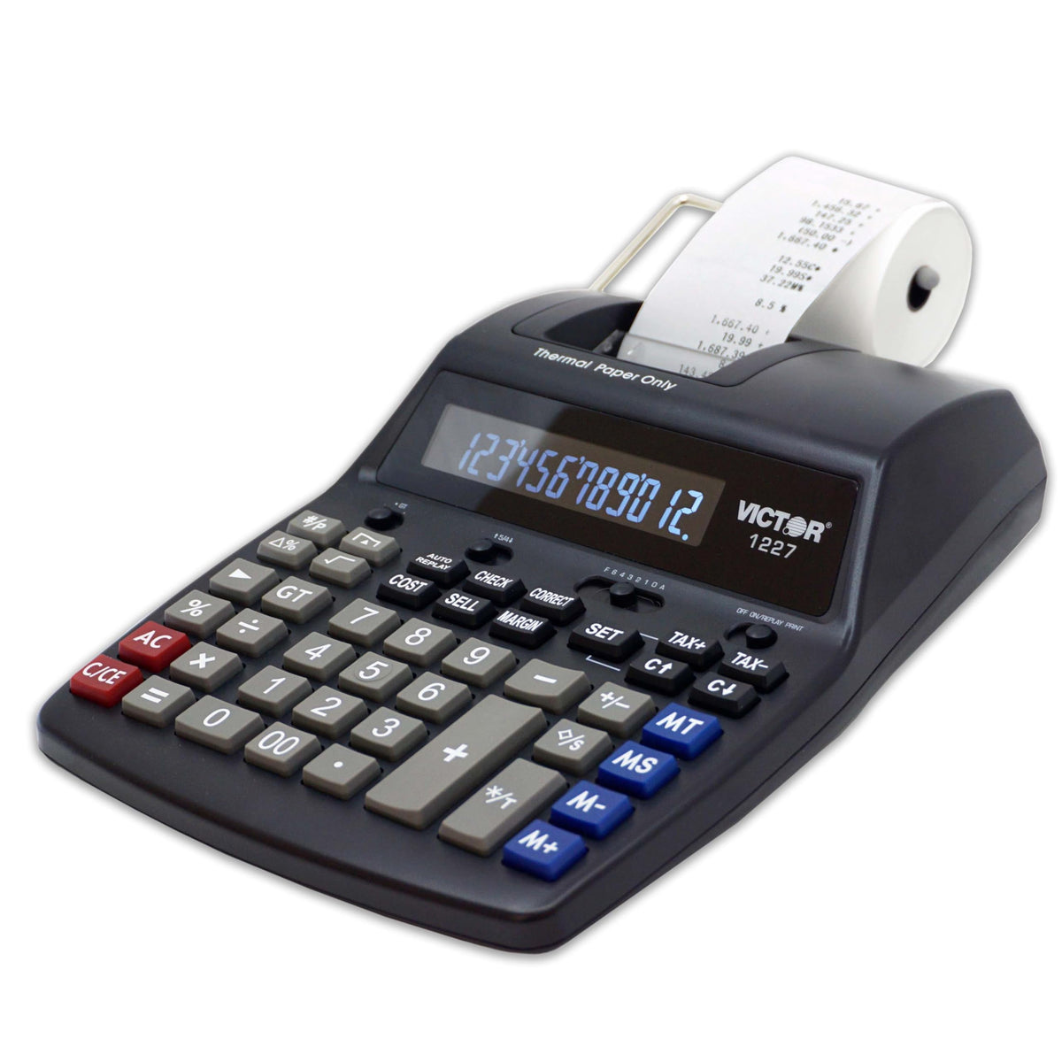 Victor Calculadora financiera de impresión térmica (1277)