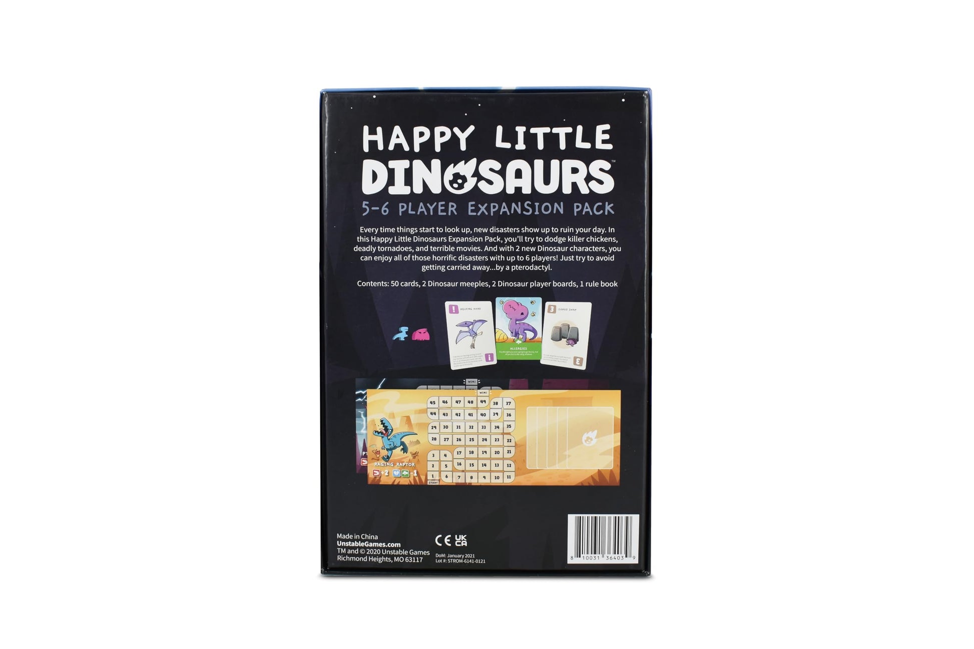 Juego de Mesa TeeTurtle Happy Little Dinosaurs para 5-6 Jugadores