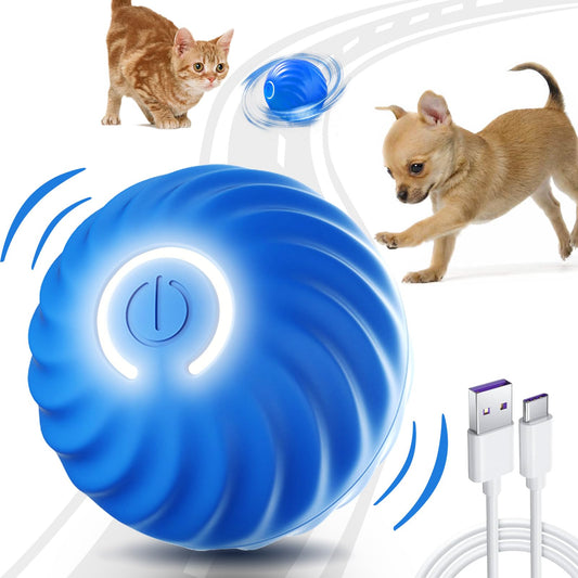 Pelota de Juguete Interactiva UIOERGF para Perros y Gatos Inteligente