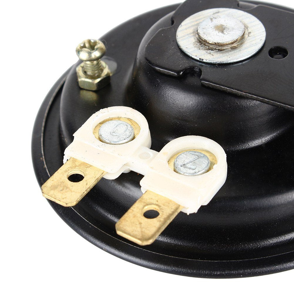 Altavoces de Cuerno Universales 105 db Negro para Motocicleta, Scooter, Dirt Bike y ATV a Prueba de Agua