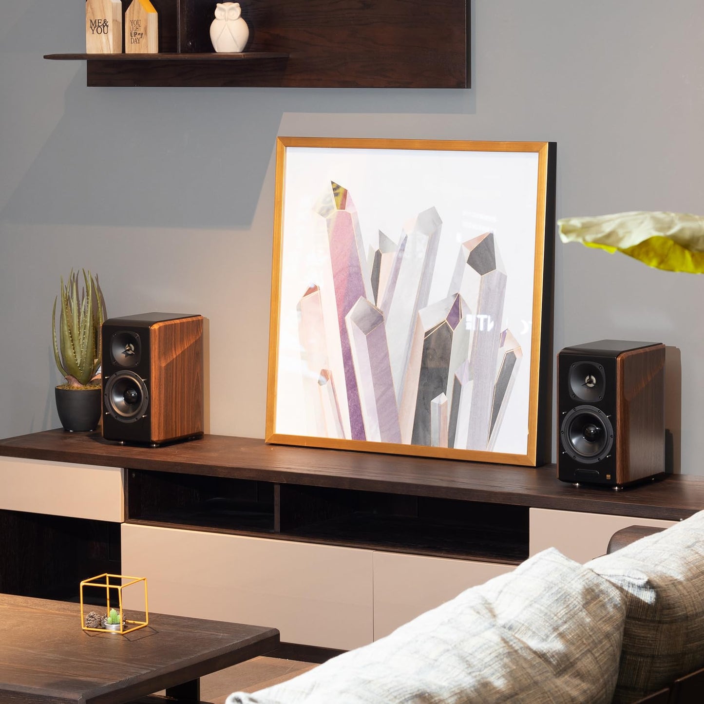 Edifier S2000MKIII Altavoces Bluetooth de estantería 2.0 con Bluetooth - Altavoces de Monitor de Estudio de 130 W para audiófilos con Entrada inalámbrica, Entrada de línea y Entrada óptica