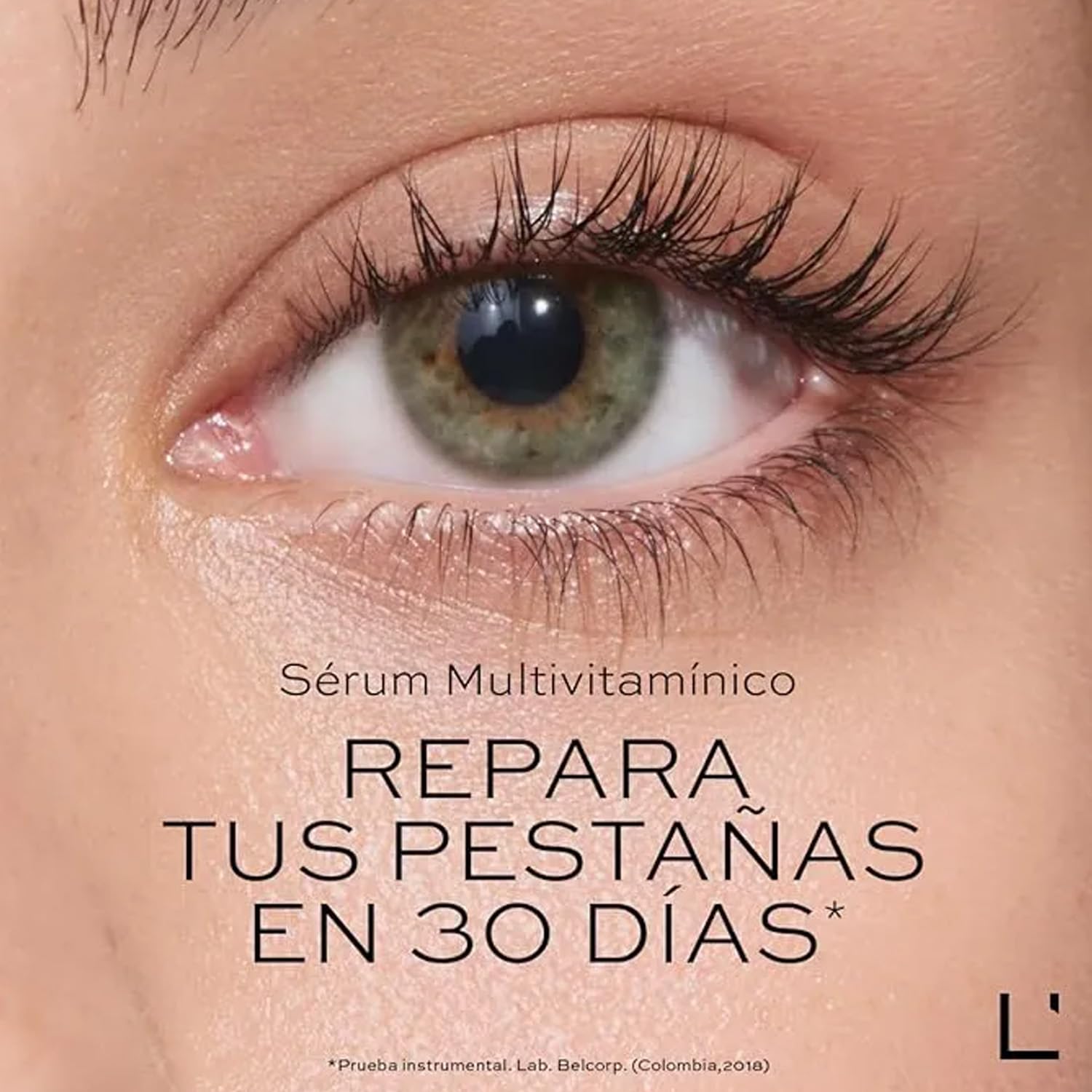 L'BEL - Máscara Tratante y Sérum para Pestañas 6 g, Tratamiento Especializado AM/PM, para Pestañas Más Largas, Pobladas y Fuertes, Combona Vitaminas Queratina y Pantenol, Fortalece Pestañas