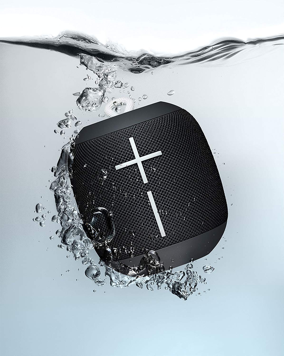 Logitech UE WONDERBOOM Altavoz Bluetooth portátil impermeable – Caja de pluma inalámbrica – Embalaje a granel – Phantom Black