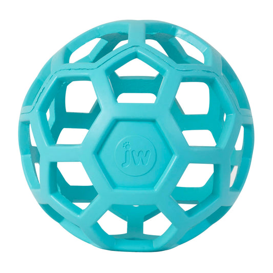 Juguete Bola de Rompecabezas JW Pet Azul Hule Natural Grande para Perro