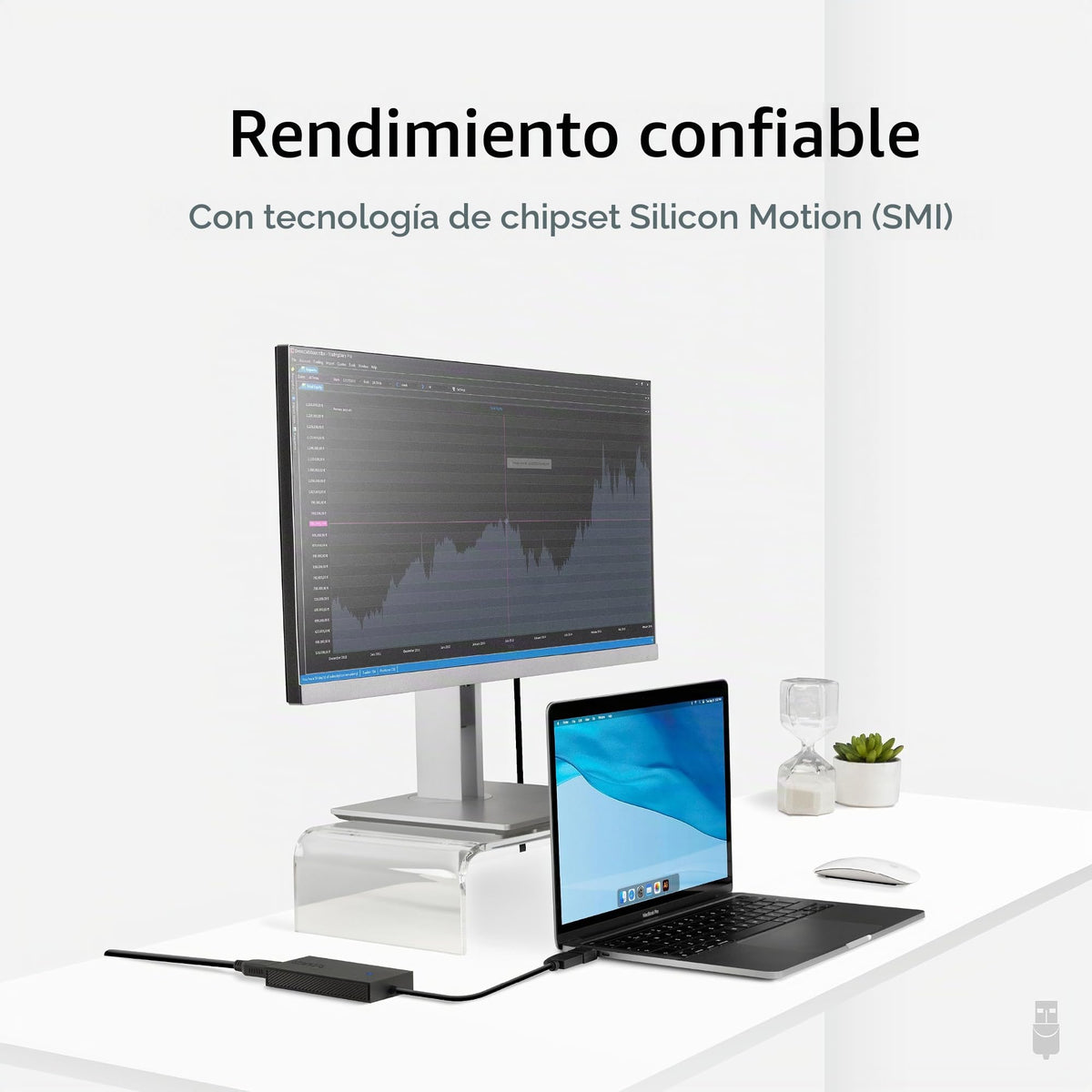 Adaptador USB C a HDMI Enchufable