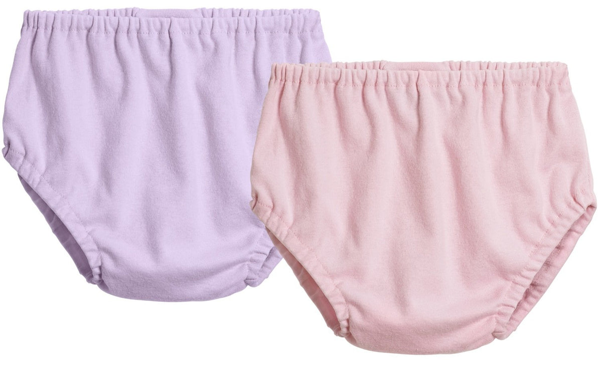 Ciudad Hilos Niños & Niñas 'algodón Basic pañal Covers fabricado en EE. UU., Lavanda/Rosado