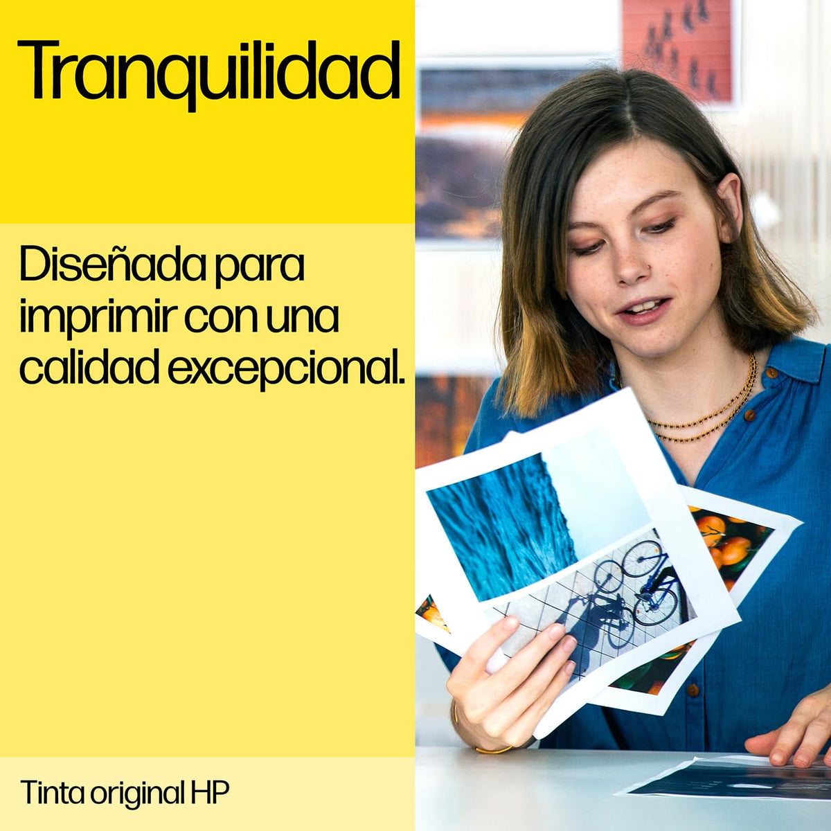 Botella de Tinta HP Negro Original GT53 para Impresoras Smart Tank y Deskjet