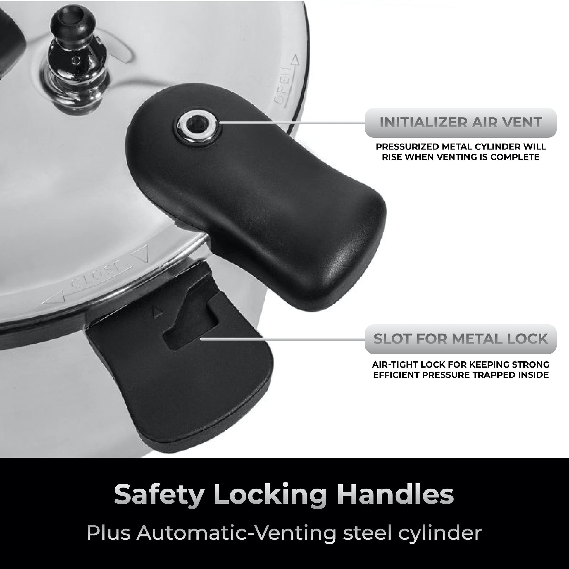 Denali Canning TANKER - Bote de presión y olla de 23 cuartos | Compatible con inducción, manómetro y regulador de presión, aluminio y acero inoxidable, Denali es una empresa estadounidense