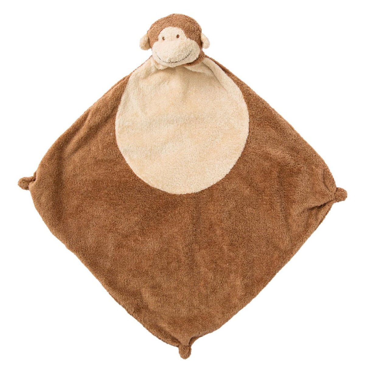 Angel Dear 1133 Blankie, Brown Monkey