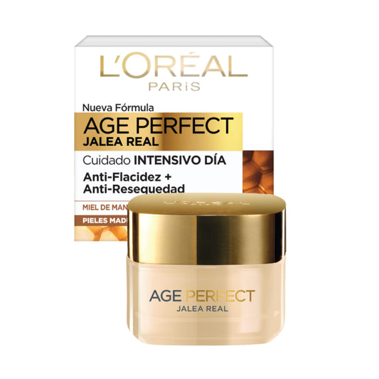 L'Oreal Paris Crema Antiarrugas de Dia Age Perfect, 50 ml